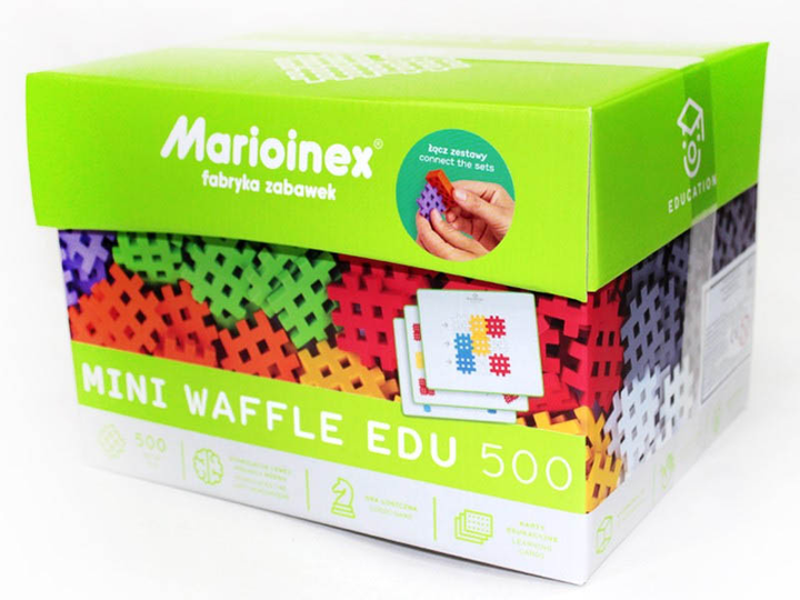 Конструктор Marioinex Mini Wafle EDU 500 деталей (5903033902431) - зображення 2