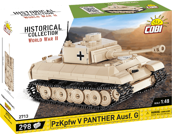 Конструктор Cobi PzKpfw V Panther Ausf. G 1015 деталей (5902251027131) - зображення 1