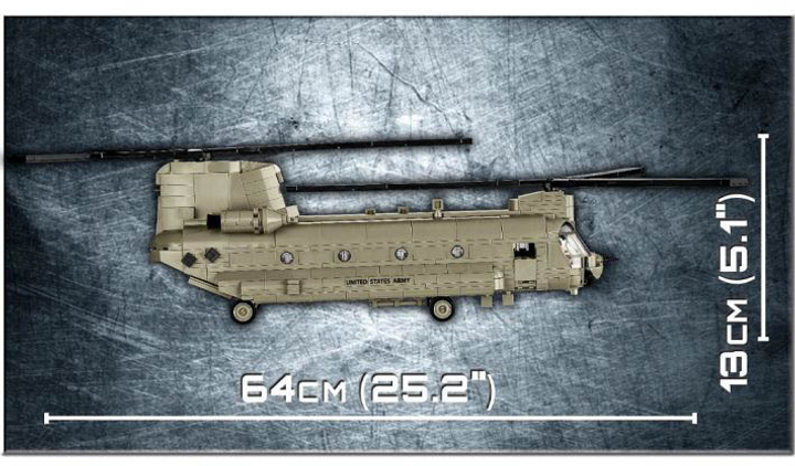 Конструктор Cobi CH-47 Chinook 815 деталей (5902251058074) - зображення 9
