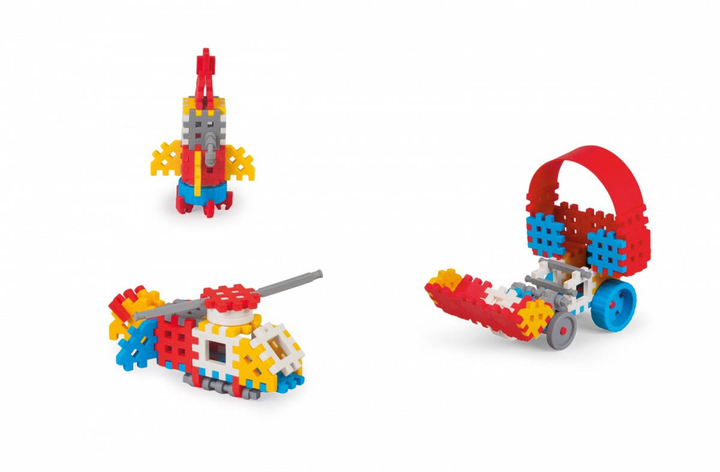Конструктор Marioinex Mini Waffle для хлопчика 70 деталей (5903033902806) - зображення 3