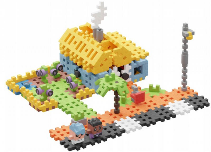 Klocki konstrukcyjne Marioinex Mini Waffle Dom 148 elementów (5903033904152) - obraz 3