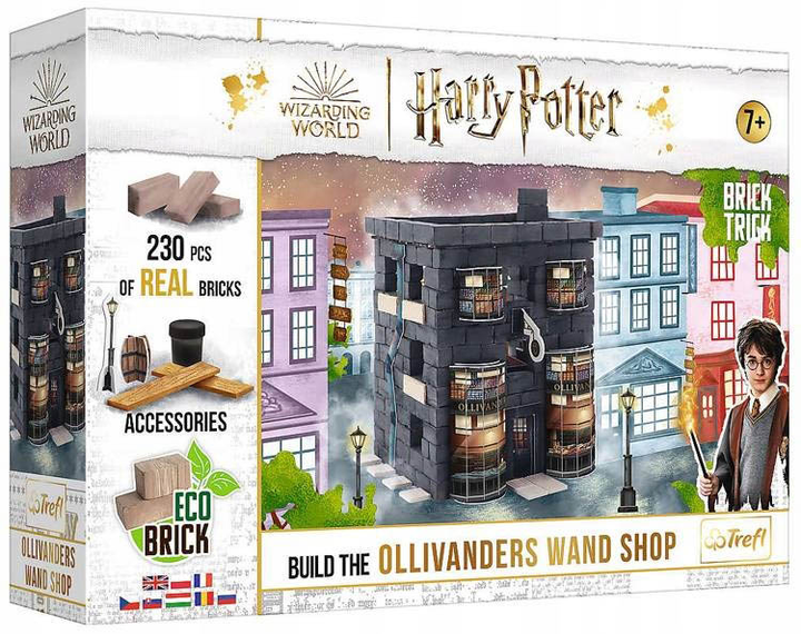 Konstruktor Trelf Brick Trick Sklep Ollivanders Harry Potter 230 elementów (5900511616002) - obraz 1