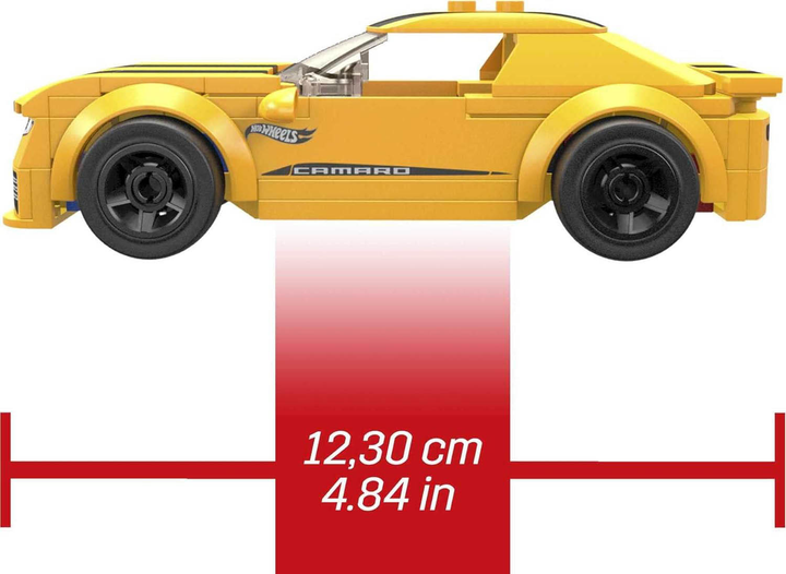 Конструктор Mega Bloks Hot Wheels 17 Camaro 89 деталей (194735071319) - зображення 4