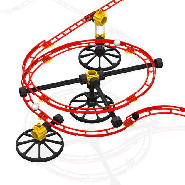Конструктор Quercetti Ball Track Rollercoaster 150 деталей (8007905064306) - зображення 2