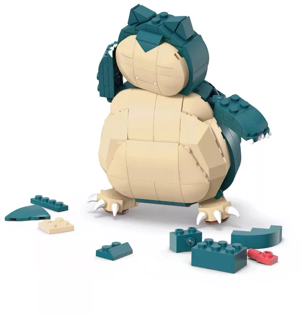 Klocki konstrukcyjne Mega Bloks Pokemon Snorlax 246 elementów (194735111664) - obraz 4