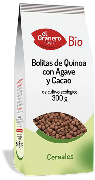 Komosa ryżowa z agawą i kakao Granero Bolitas Bio 300 g (8422584048919) - obraz 1