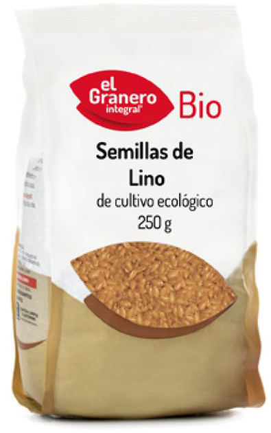 Nasiona lnu Granero Bio 250 g (8422584018790) - obraz 1
