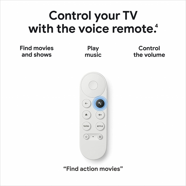 Chromecast with Google TV ホワイト Rozetka.pl | Odtwarzacz multimedialny Google Chromecast z