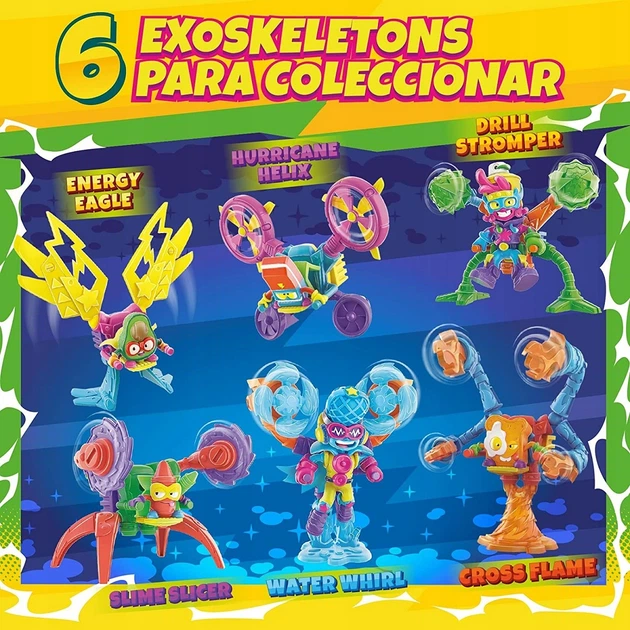 Ігрова фігурка Super Zings Neon Power ExoSkeleton 11 Super Things