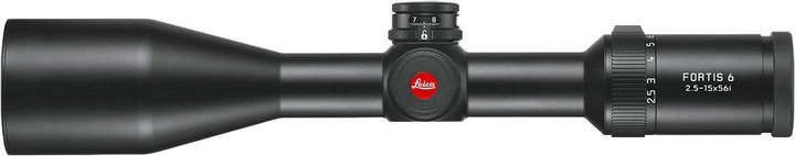 Приціл оптичний Leica Fortis 6 2,5-15x56 прицільна сітка L-4 з підсвіткою. BDC - зображення 2
