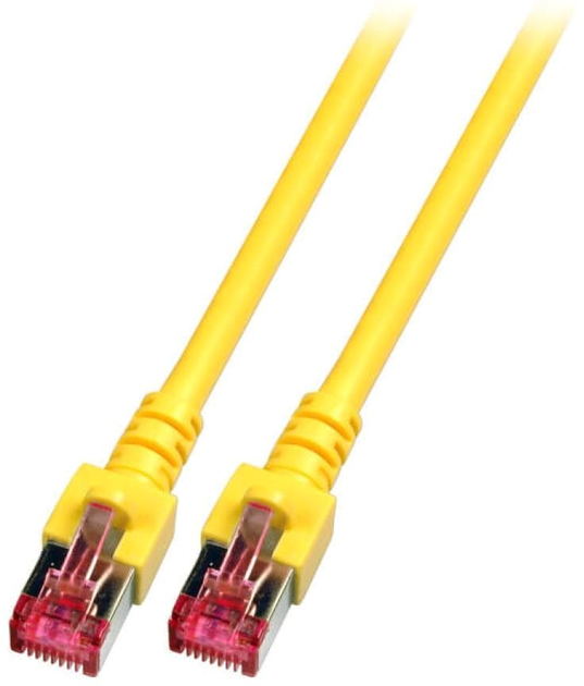Патч-корд EFB-Elektronik Cat 6 S/FTP 0.5 м Yellow (4049759021078) - зображення 1