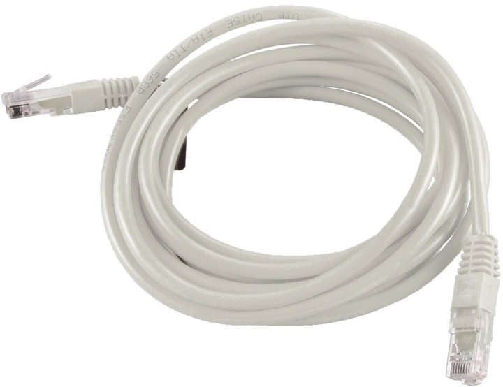 Patchcord Esperanza UTP Cat 5e 3 m Grey (5901299952030) - obraz 2