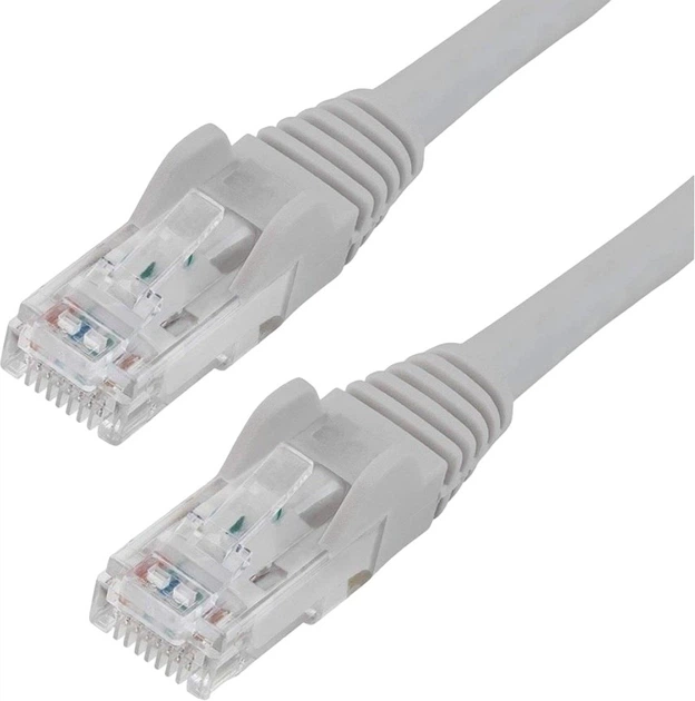 Patchcord Intellinet Cat 5e SFTP CrossOver 2 m Grey (766623330893) - obraz 1
