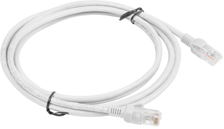 Patchcord Lanberg UTP Cat 5e 3 m Grey (5901969404456) - obraz 4