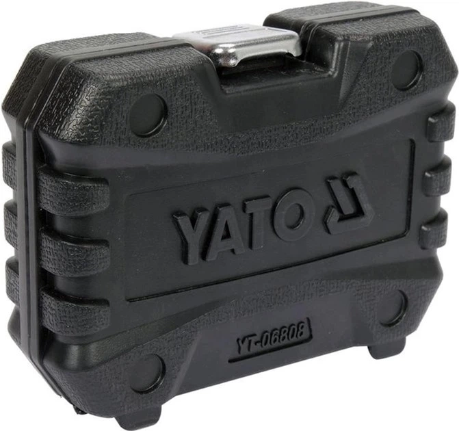 Nasadki sześciokątne do zacisków hamulcowych YATO 3/8", 1/2", 7–22 mm 11 szt. (YT-06808) - obraz 2