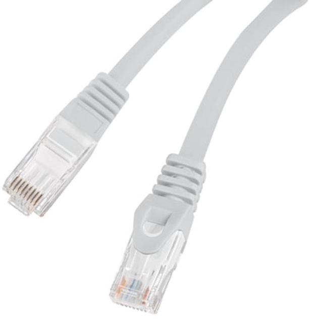 Патч-корд Lanberg UTP Cat 6 0.5 м Grey (5901969434255) - зображення 2