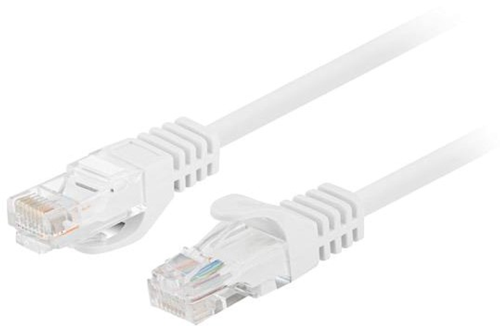 Патч-корд Lanberg UTP Cat 6 1.5 м White (5901969435856) - зображення 1