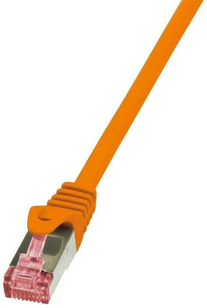 Патч-корд LogiLink Cat 6 S/FTP 2 м Orange (4052792021608) - зображення 1