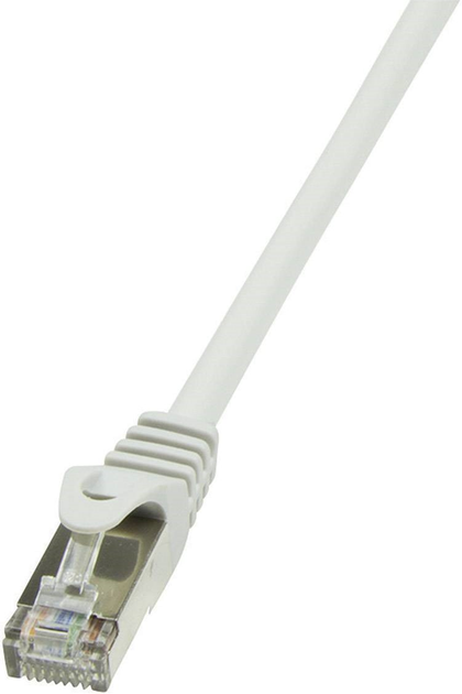 Patchcord LogiLink Cat 5e SF/UTP 10 m Grey (4052792024548) - obraz 1