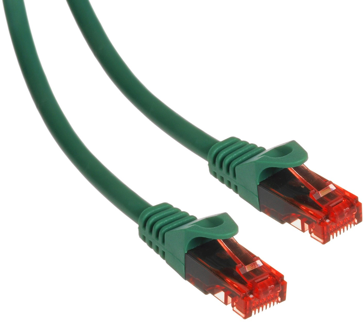 Патч-корд Maclean UTP Cat 6 0.5 м Green (5902211105923) - зображення 1