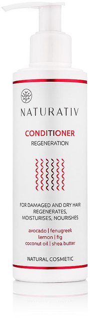 Кондиціонер Naturativ Відновлювальний для пошкодженого та сухого волосся 250 мл (5906729772233) - зображення 1