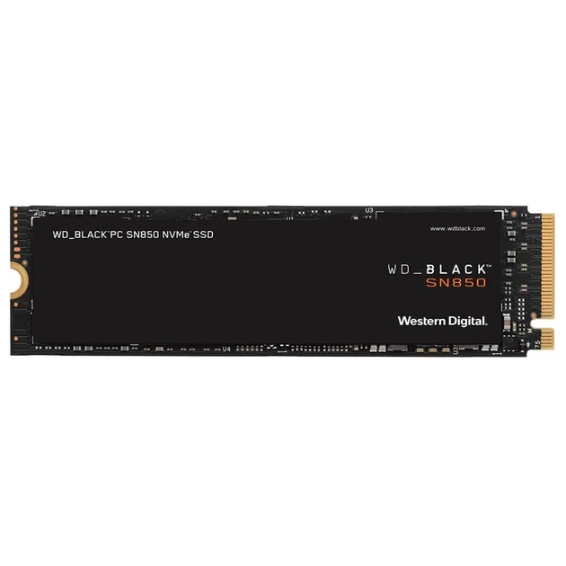 SSD диск WD Black SN850X M.2 4TB PCIe 4.0 (WDS400T2X0E) – фото