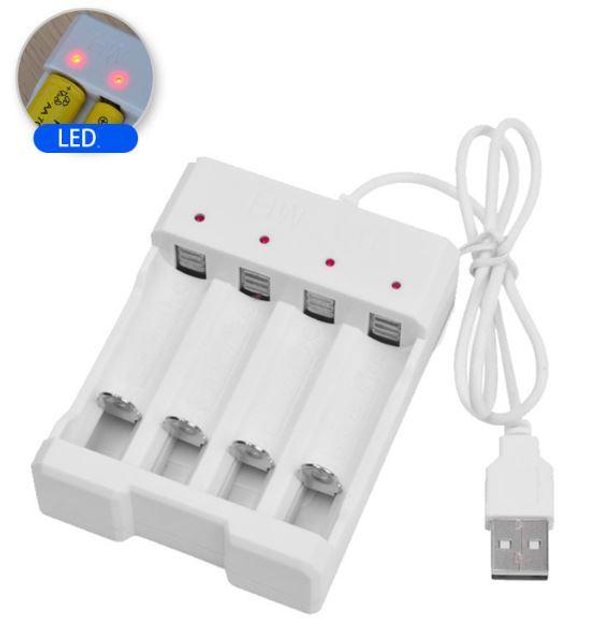 Зарядное устройство с выходом USB для аккумуляторных батарей типа АА и ...