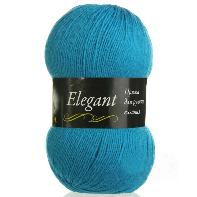 Пряжа Vita Elegant 2083 бирюза - Фото 2 Пряжа Vita Elegant 2083 бирюза - изображение 2