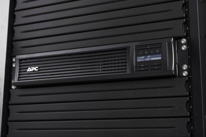 ДБЖ APC Smart-UPS SMT2200RMI2UC LCD Smart Connect 19" 2HE 2200VA (SMT2200RMI2UC) - зображення 4