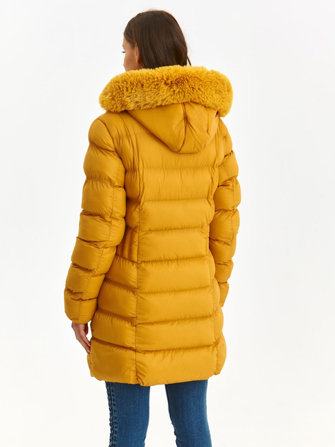 Куртка зимова жіноча Top Secret SKU1356ZO 34 Жовта (5903411420397) - зображення 2