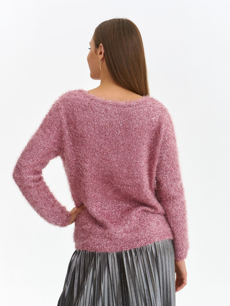 Пуловер жіночий Top Secret SSW3641RO 42 Рожевий (5903411543010) - зображення 2