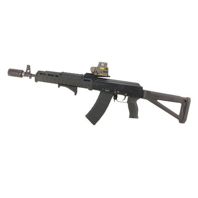 Рукоятка пістолетна для AK, FAB Defence GRADUS, колір – Чорний, прогумована для AK-47/74, AKM, АКС-74У - зображення 2
