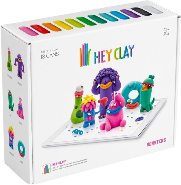 Masa plastyczna do lepienia TM Toys Hey Clay Monsters (5904754602709) - obraz 2