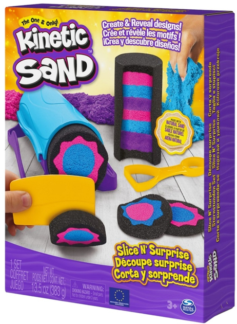 Piasek kinetyczny Kinetic Sand Zaskakujące efekty 383 g (0778988378113) - obraz 2