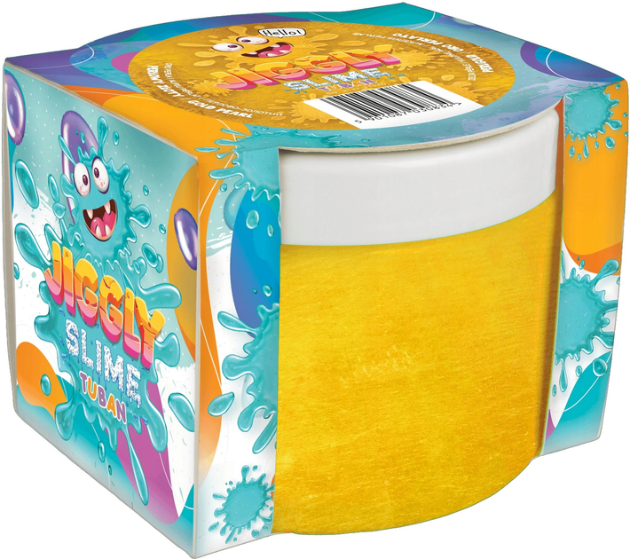 Slime Tuban Jiggly Slime Yellow Pearl 500 g (5901087035969) - obraz 1