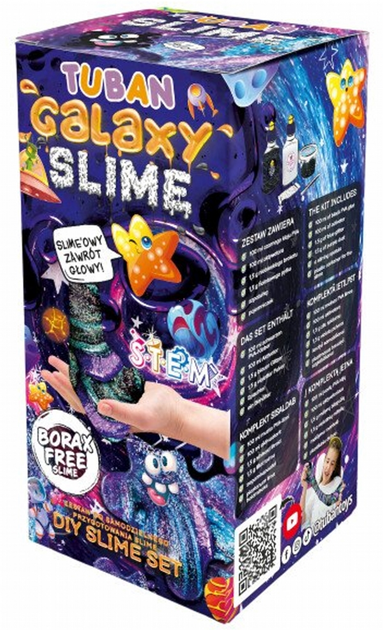 Набір для створення слайму Tuban I love Slime DIY Галактика (5901087037734) - зображення 3
