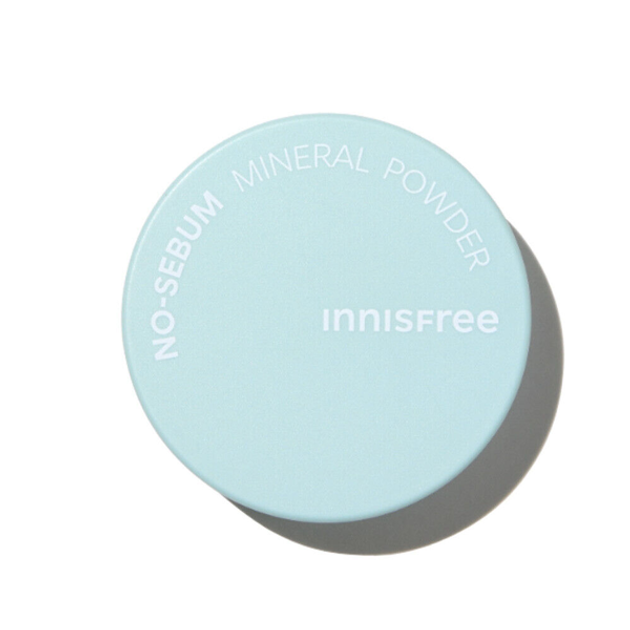 Пудра innisfree No Sebum Mineral минеральная прозрачная с легким мятным ...