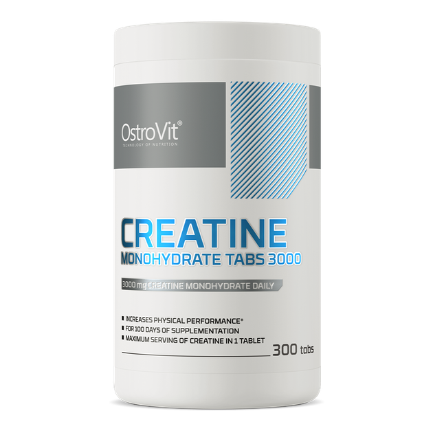 Креатин OstroVit CREATINE 3000 mg 300 tabs - изображение 2