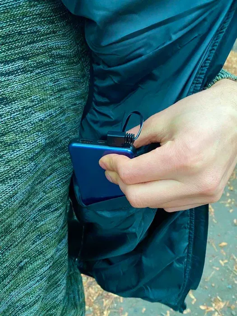 Чоловічий жилет з підігрівом USB для кемпінгу та риболовлі Чорний 6XL (Kali) - Фото 6 Чоловічий жилет з підігрівом USB для кемпінгу та риболовлі Чорний 6XL (Kali) - зображення 6