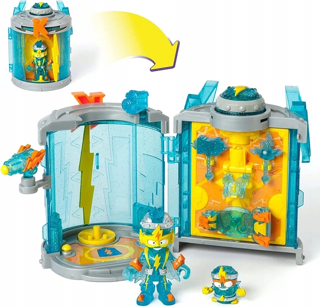Ігрова фігурка Super Zings S PlaySet 1x6 Secret Base Kazoom Power