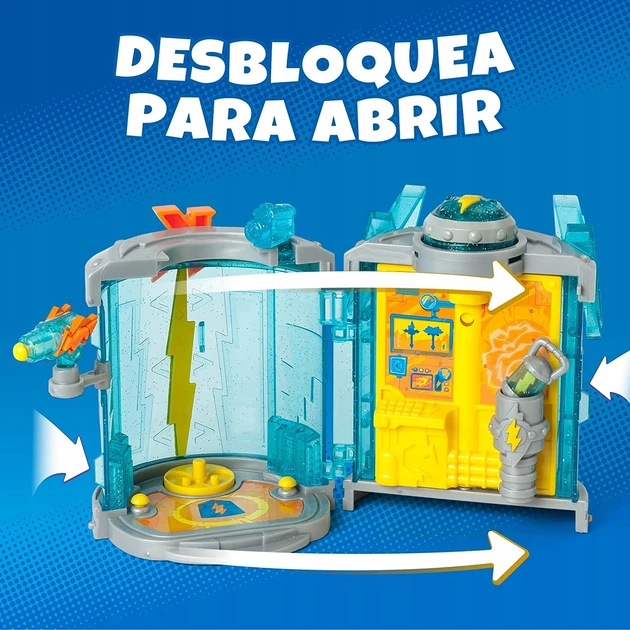 Ігрова фігурка Super Zings S PlaySet 1x6 Secret Base Kazoom Power