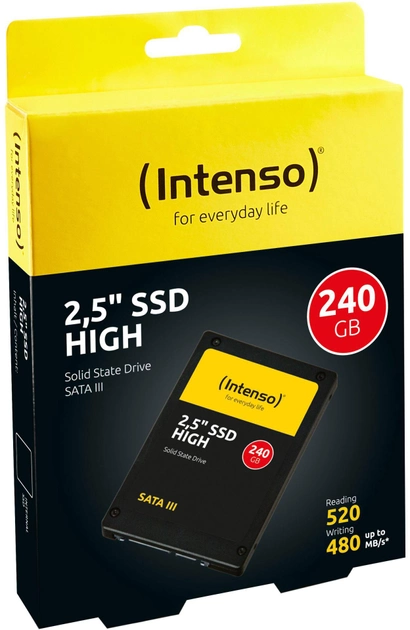 Dysk SSD Intenso High Performance 240GB 2.5" SATA III TLC (3813440) - obraz 2