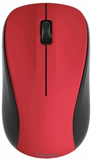 Mysz Hama MW-300 V2 Wireless Czerwona (4047443479716) - obraz 1