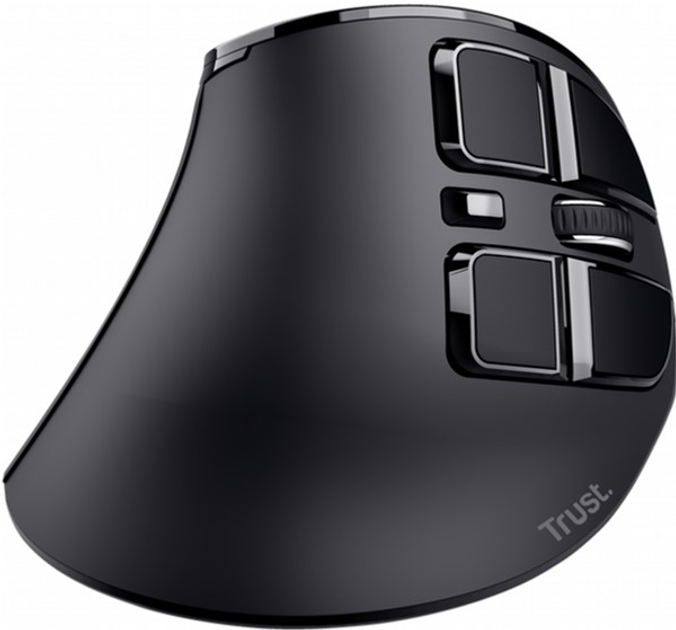 Миша Trust Voxx Rechargeable Ergonomic Wireless Black (8713439237313) - зображення 3