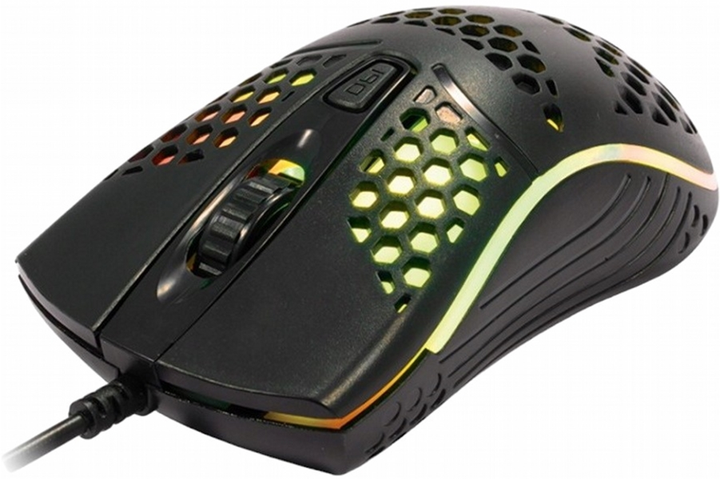 Mysz Rebeltec Ghost USB Czarna (RBLMYS00051) - obraz 4