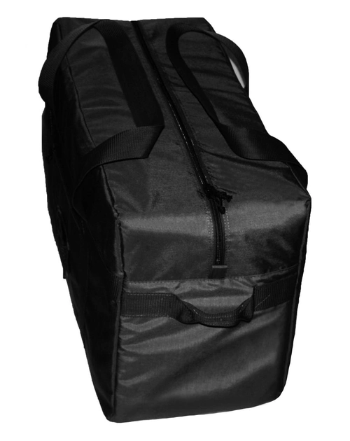 Тактична супер-міцна сумка 5.15.b 100 Літрів. Експедиційний баул. Чорна - зображення 2