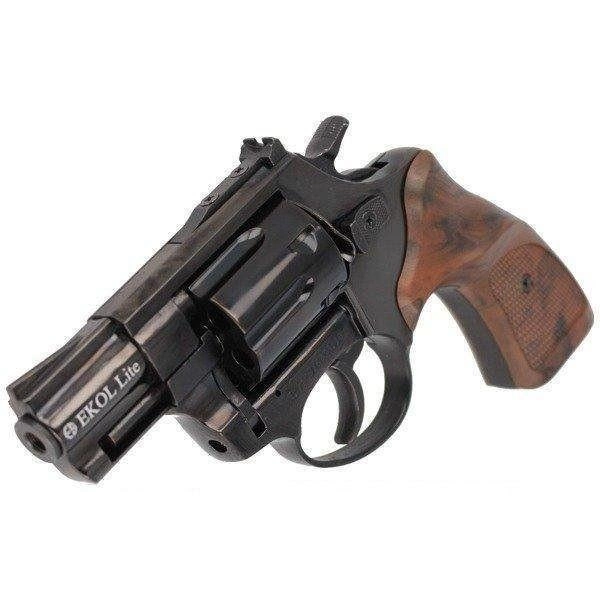 Стартовый шумовой револьвер Ekol Lite Matte Black Pocket (револьверная 9 mm) - изображение 2
