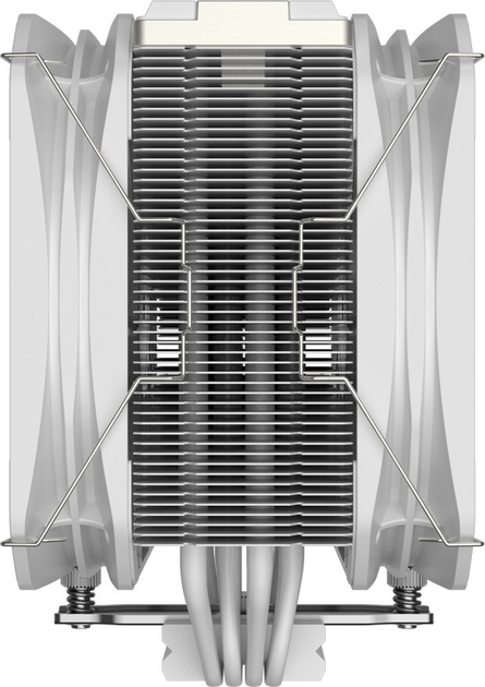 Кулер для процесора PсCOOLER K4 PLUS білий (K4 PLUS WH) - изображение 2
