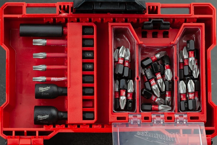 Набор ударных бит Milwaukee) SHOCKWAVE Impact 70 шт + магнитный держатель (4932471587) - изображение 6