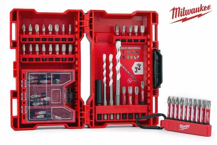 Набор ударных бит и сверл Milwaukee SHOCKWAVE Impact 54 шт (4932479855) - изображение 5